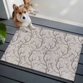 thumbnail image 3 of Black Grey Branches Entryway Rug 2'x3'&nbsp; Non Slip Front Door Mats, Vintage Art Farmhouse Entrance Rugs Indoor Outdoor Carpet, Washable Floor Mats Small Area Rug for Bedroom Kitchen, 3 of 8