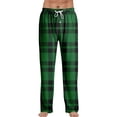 thumbnail image 2 of Hearthz Mens Christmas Pajamas Pants Winter Soft Elastic Waist Men Pajama Pants Warm Cozy Xmas Pj Bottoms Lounge Pants Pajama Pants, 2 of 5