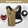 thumbnail image 4 of Maelstrom Running Vest for Men & Women, Detachable Hydration Pack with 2L Bladder, Breathable Backpack for Hiking, Cycling, Marathon, 4 of 8