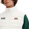 thumbnail image 4 of ellesse chaleco acolchado para hombre BARDY - Chaleco, sin mangas, cuello alto, cierre de cremallera Blanco S (Small), 4 of 5