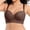 Brown, variant on Sports Bras for Women Women's Thin Cup Lace Underwire Bra Side Control & Shaping Full Coverage Minimizer Bralette Brown G