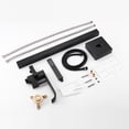 thumbnail image 4 of Wand Floor Mounted Bathroom Tub Filler with Hand Shower, Brass Freestanding Bathtub Faucet, 4 of 5