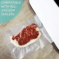 thumbnail image 4 of 100 Pint 11x16" Embossed BPA Free Vacuum Sealer Bags Healthy Food Storage Bags Unbranded, 4 of 6
