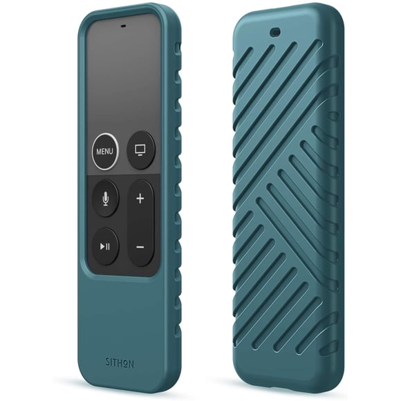 SITHON Silicone Case for Apple TV 4K / HD Siri Remote (1st Generation), Lightweight Shockproof Protective Cover