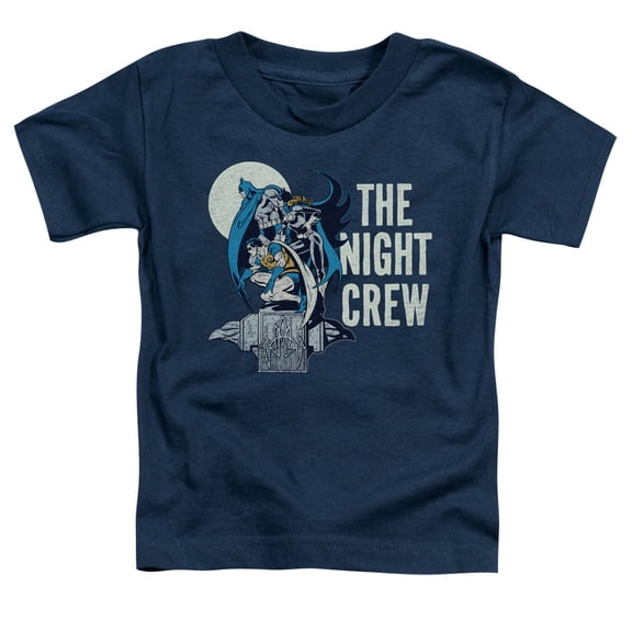 Dc - Night Crew - Toddler Short Sleeve Shirt - 4T