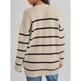 thumbnail image 4 of GHSDFBB Women's Cardigan 2023 Open Front Oversized Button Lightweight Sweaters V Neck Loose Cardigans Knit Outwear, 4 of 5