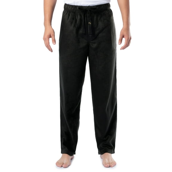 Fruit of the Loom Men's Microsueded Solid Fleece Sleep Pant, Sizes S-XL