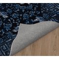 thumbnail image 3 of Crain Mix Navy Area Rug by Kavka Designs, 3 of 3