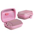 thumbnail image 1 of Funda de viaje Hermitshell para altavoz ecológico JBL Go 3/JBL Go 3, color rosa, 1 of 6
