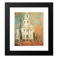 thumbnail image 2 of Childe Hassam 15x16 Black Modern Framed Museum Art Print Titled - Church at Old Lyme, Connecticut&nbsp; (1905), 2 of 5