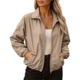 thumbnail image 2 of Noric Women's Outdoor Water-Resistant Jacket Lightweight for Hiking Camping Running with Elastic Cuffs Outerwear Jackets, 2 of 9