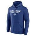 thumbnail image 2 of Men's Fanatics  Blue Tampa Bay Lightning Authentic Pro Core Primary Fleece Pullover Hoodie, 2 of 3