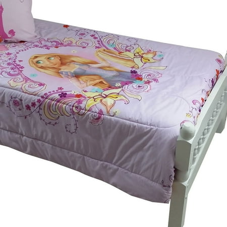 Jay Franco And Sons 13210887 Disney Tangled Twin Bed Comforter Magic Heart Bedding