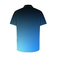thumbnail image 5 of ZCFZJW Men's Ombre Hawaiian Shirt Quick Dry Tropical Beach Shirts Short Sleeve Aloha Holiday Casual Tie Dye Gradient Color Print Cuban Shirts Tops Multicolor#01 M, 5 of 5