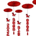 thumbnail image 7 of QSTDGVPW Chinese New Year Ceiling Decoration Lunar New Year Party Supplies for Office 5PCS, 7 of 7