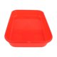 thumbnail image 1 of Bandeja para guardar zapatos de coche, contenedor, caja de almacenamiento para vehículos, multifuncional Rojo, 1 of 9