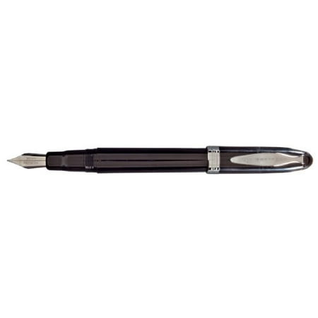 Luxury Brands Noodler's Ink Ahab Flex Nib Black Piston Fill Fountain Pen