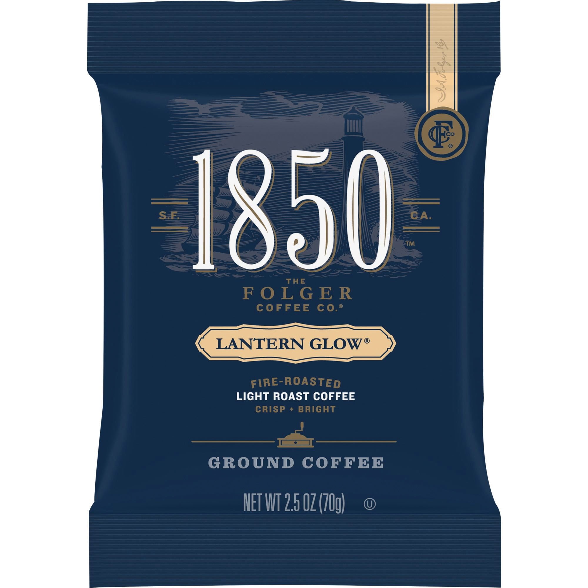 Folgers®, FOL21510, 1850 Lantern Glow Ground Coffee Pouches, 24 / Carton