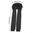thumbnail image 3 of TIEVOSA Bonnet for Sleeping 2 In 1 Long Braids ，Bonnet for Braids， Reduce Friction Frizz Black, 3 of 7