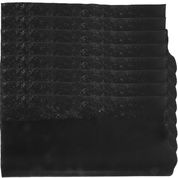MOKKHNB Microfiber Glass Cleaning Cloths, Black, Ultra Absorbent Reusable Towels for , Mirrors, Home & Car