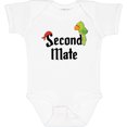 thumbnail image 3 of Inktastic Second Mate Pirate with Parrot and Bandanna Boys or Girls Baby Bodysuit, 3 of 5