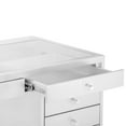 thumbnail image 4 of Impressions Vanity SlayStation Pro Premium Makeup Desk with 13 Drawer, Crystal Knobs (Silver), 4 of 4