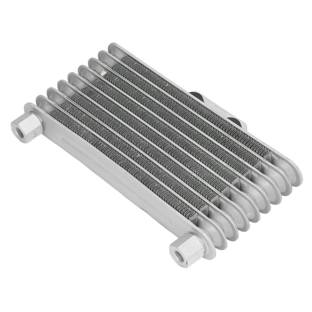 Refroidisseur d'Huile de Moteur de Moto, Radiateur d'Huile de Moto 8 Rangées Radiateur de Refroidissement d'Huile de Moteur