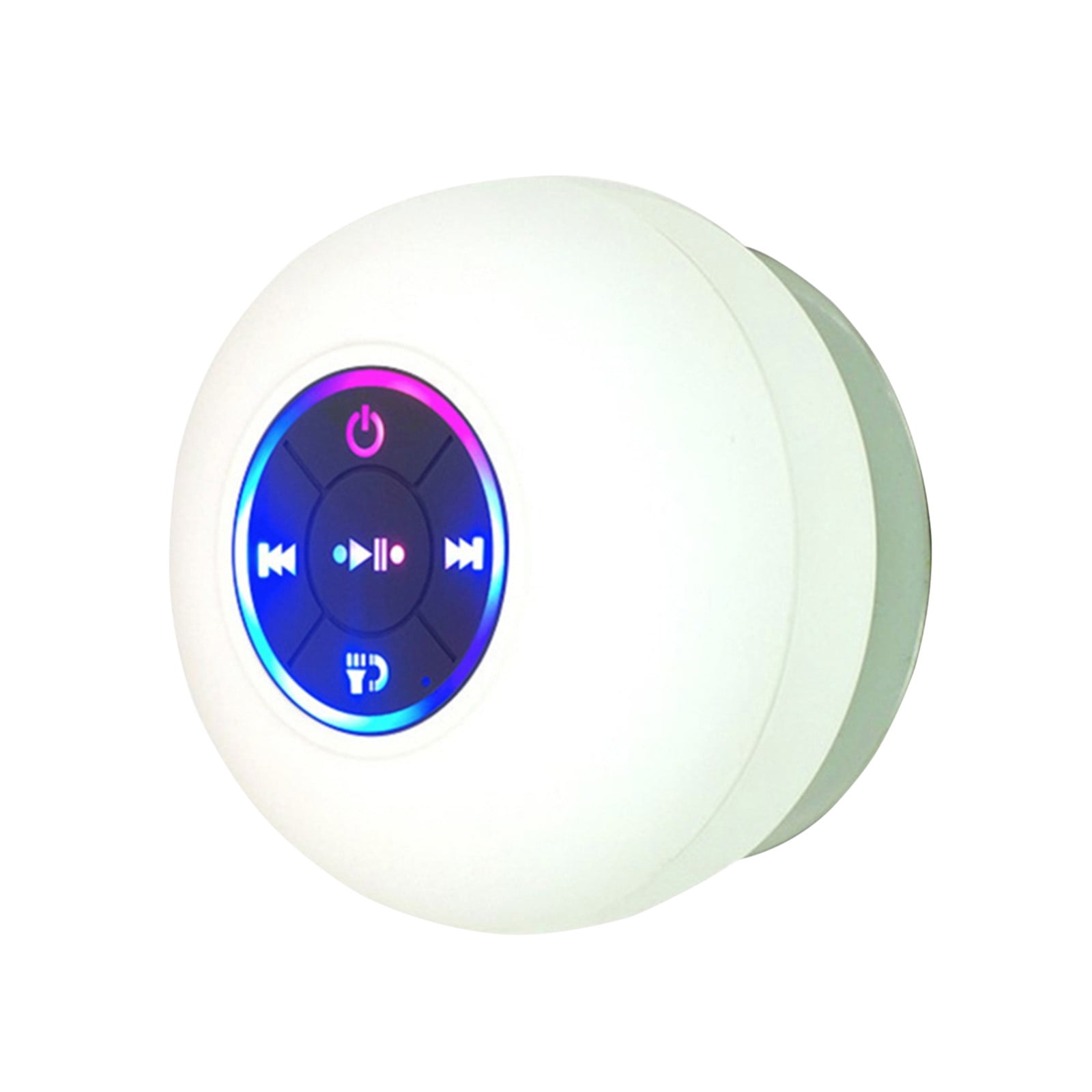 Bluetooth Shower Speaker With Color Light Handsfree Speakerphone With
