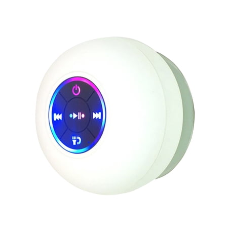 yievot Water Resistant Bluetooth Shower Speaker, Handsfree Portable ...