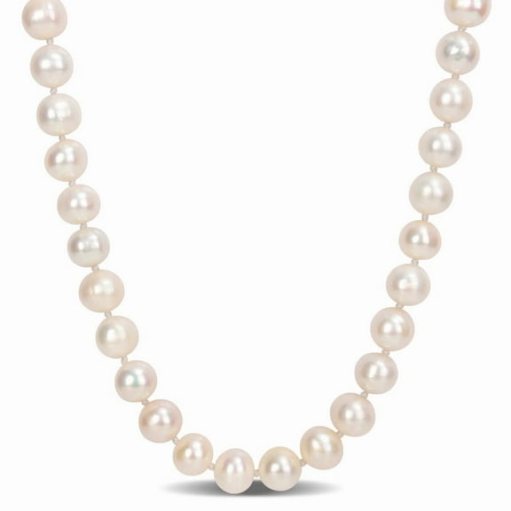 AMOUR 7.5-8mm Cultured Freshwater Pearl Strand Necklace