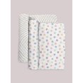 thumbnail image 4 of 2-Pack Square Swaddle Blanket Set - Happy Baby Vibes, 4 of 4