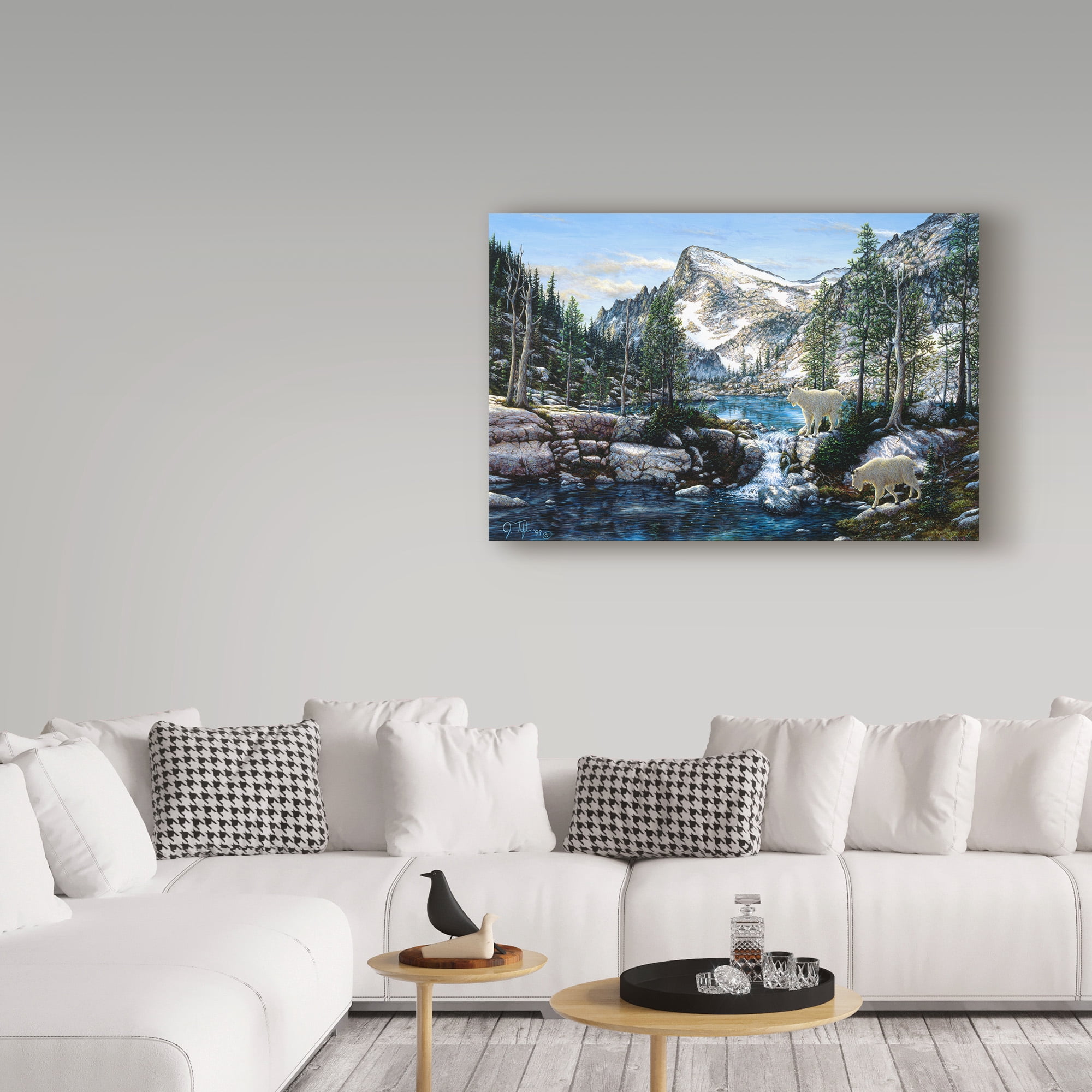 Trademark Fine Art 'Summer In The Enchantments' Canvas Art by Jeff Tift