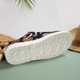 thumbnail image 6 of YLYL Halloween Women's Canvas Sneakers Skeleton Pumpkin Printed Low Top Lace up Fashion Casual Slip-On Walking Shoes, 6 of 9