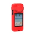 thumbnail image 1 of Cubierta protectora impermeable suave para cámara de acción panorámica para Insta360 X3 (rojo) Ndcxsfigh Para estrenar, 1 of 6