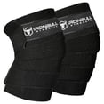 thumbnail image 1 of Rodilleras Iron Bull Strength, 80 cm, elásticas, negras (1 par), 1 of 6
