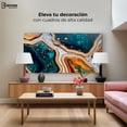 thumbnail image 3 of Cuadro Decorativo Canvas Abstracto Geometría Natural 120x60, 3 of 3
