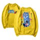 thumbnail image 2 of Moonsky Sudadera pop Demon Hun/er, sudadera Huntrix con cuello redondo, jersey de manga larga para mujer y hombre, ropa de calle, moda urbana (Amarillo M), 2 of 5