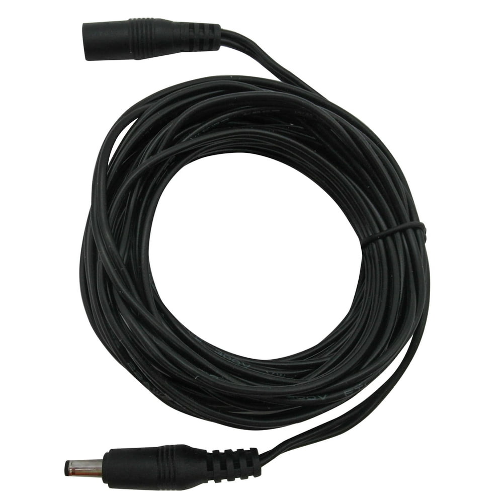iZtouch 10FT Black Universal Extension Cable DC Power Plug 3.5mm x 1.35mm Adapter Compatible