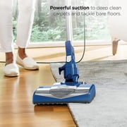 Shark Rocket Corded Stick Vacuum, Carpet and Hardfloors, Pet Friendly, Swivel Steering, Removable Handheld, HV200 Blue