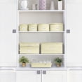 thumbnail image 3 of Sorbus Coffee Mug and Glass Organiser - Storage Mug Boxes for Shipping - Coffee Mug Organizer Mug Display Storage Case Protective Quilted Exterior with Label Windows Handles & Dividers (Fits 12 Mugs), 3 of 6
