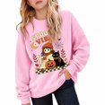 thumbnail image 4 of Venzia Women Cute Fall Sweatshirt, Retro Pumpkin Black Cat Cartoon Graphic Crewneck Casual Autumn Pullover Top, 4 of 6