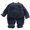 Grey, variant on Gubotare Toddler Pjs Toddler Pajamas Soft, Breathable Long-Sleeve Pajama Set for Kids, Sleepwear (Beige,4-6 Years)