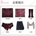 thumbnail image 3 of Disfraz de cosplay femenino de Wanda Maximoff, capa y pantalones de bruja escarlata, conjunto completo, accesorios de Halloween, 3 of 5