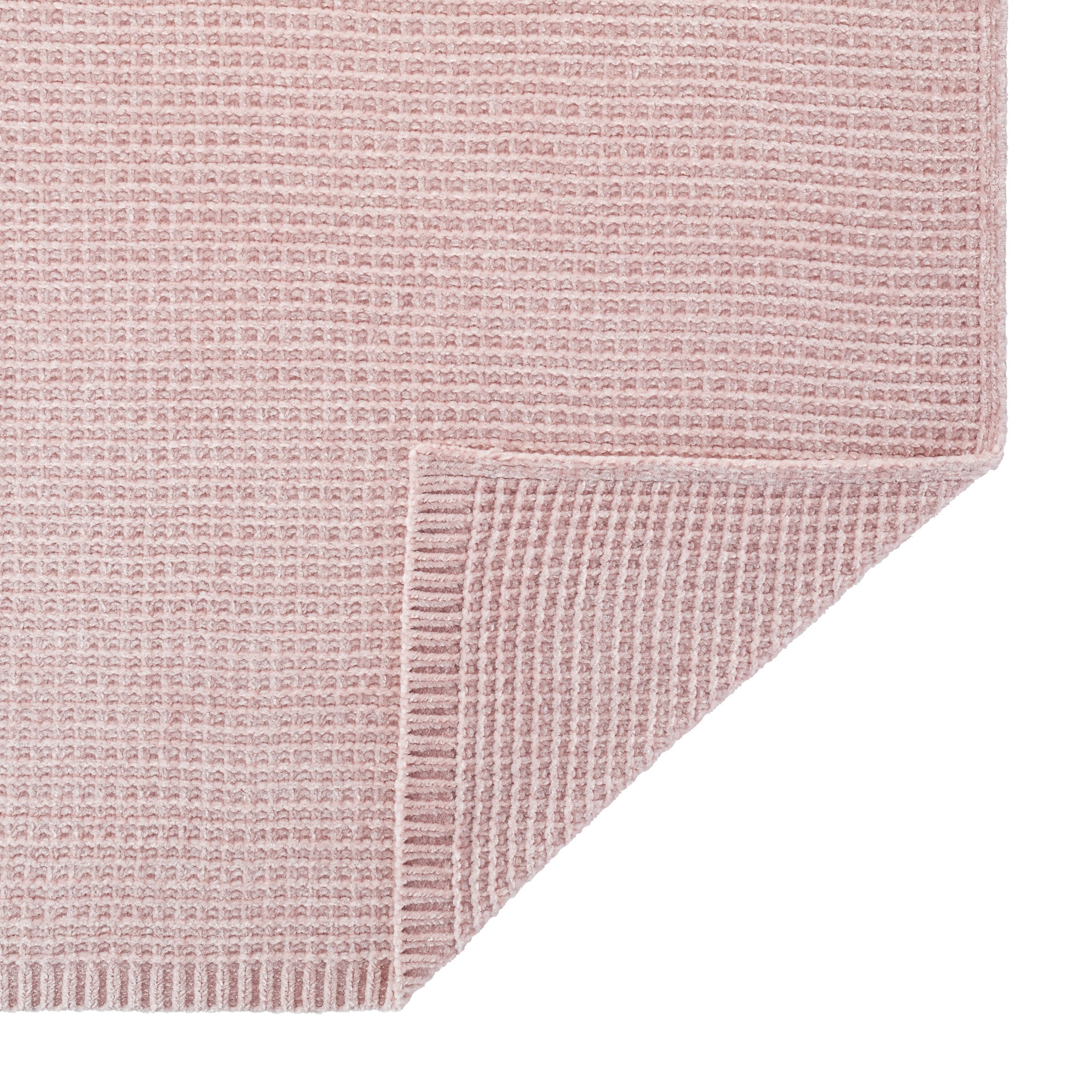 Better Homes & Gardens Luxe Chenille Throw, 100% Polyester, 50" x 72", Blush