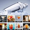 thumbnail image 2 of Coctelera De Acero Inoxidable De 17 Piezas, Juego De Barman, Juego De Herramientas De Coctelera De Acrílico Negro, Juego De Alfileres De Fruta Perfectos Para El Hogar O Las Fiestas matsuzay HA041726-02, 2 of 6