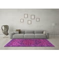 thumbnail image 3 of Ahgly Company Indoor Square Persian Purple Traditional Area Rugs, 7' Square, 3 of 4