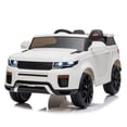 thumbnail image 1 of Topcobe Children' s 12V Electric Ride On Car with Parent Remote Control, 2 Seat, White, 1 of 4