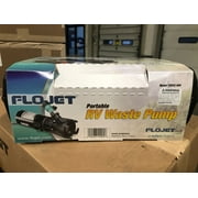Flojet 18555000A - 8.0 GPM 12 VDC Waste Pump with Garden Clean-Out Valve