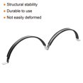 thumbnail image 4 of Unique Bargains 2Pack Split Ring Hanger Pipe Strap Rubber Cushion Pipe Support Fit for 9-13/16', 4 of 4