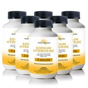 FLORIDA LABORATORIES Sodium Hydroxide 99.9% Pure Food Grade Beads Caustic Soda lye 12 Lbs (Pounds)